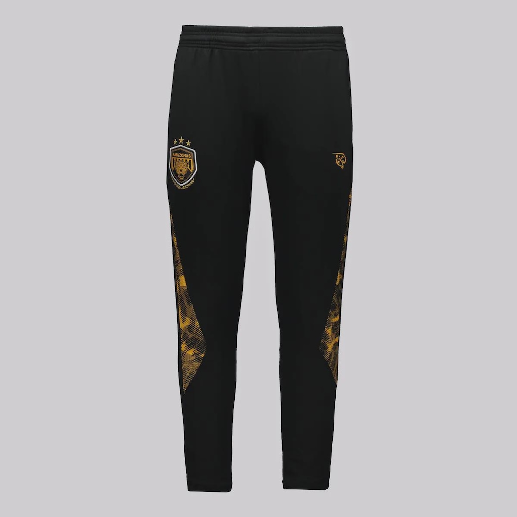 Calça Onça Amazonas Viagem Atleta Logo 2025 FutFanatics Masculina