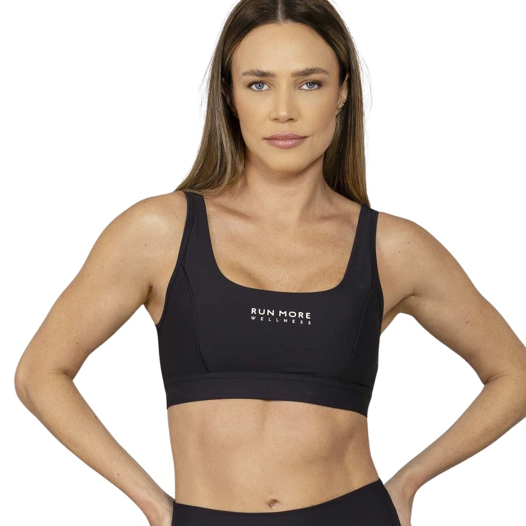 Top Media Sustentação Run More Running Feminino