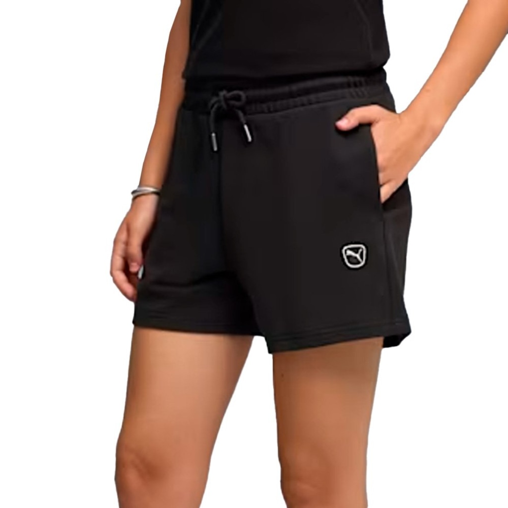 Shorts Moletom Puma Essentials Elevated Feminino