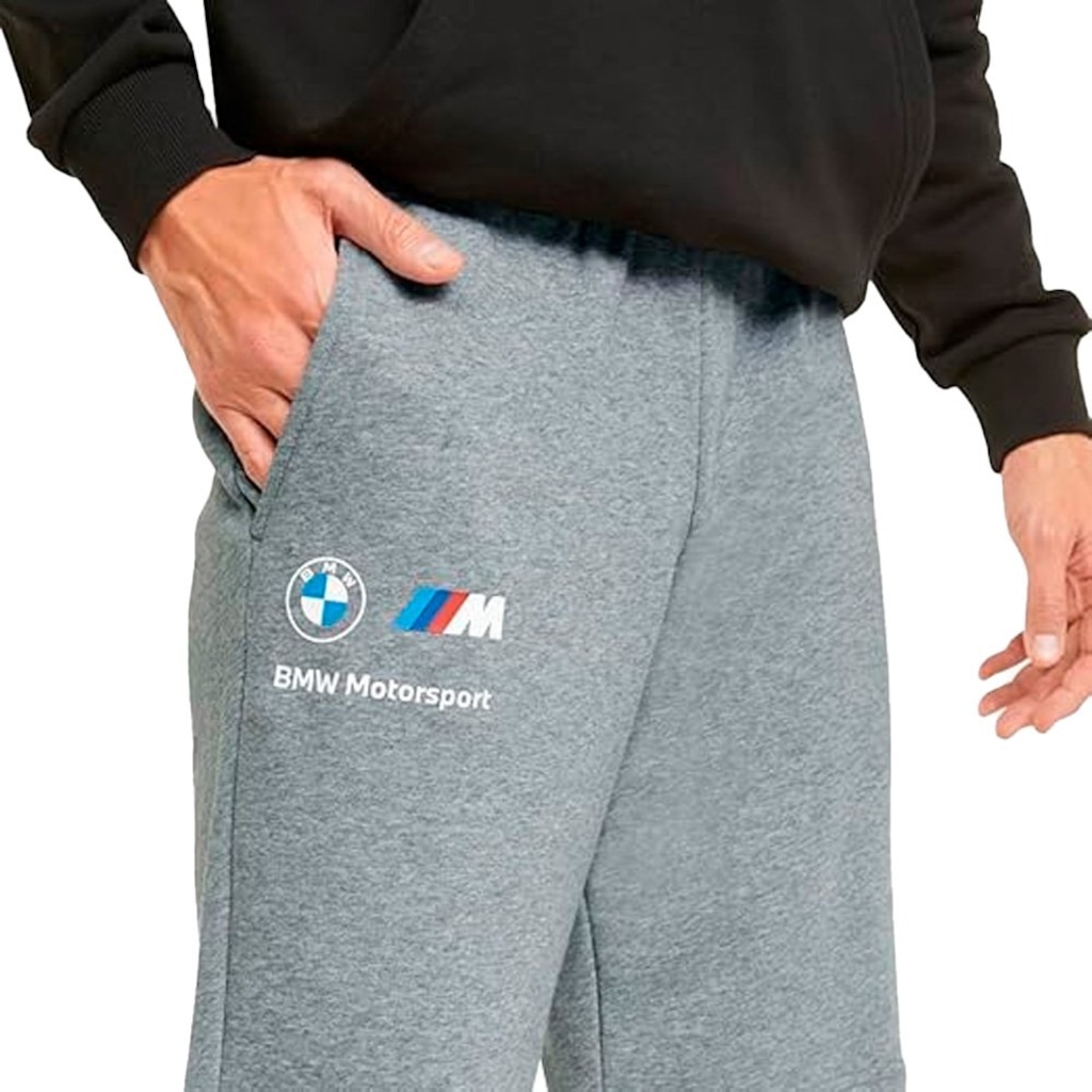 Imagem 3 do produto Bermuda Moletom Puma BMW M MotorSport Essentials Masculina