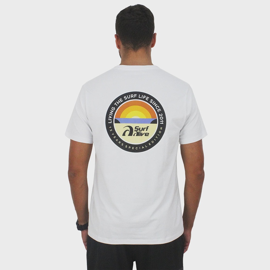 Imagem 2 do produto Camiseta Surf Alive 15 Years Special Edition  Masculina