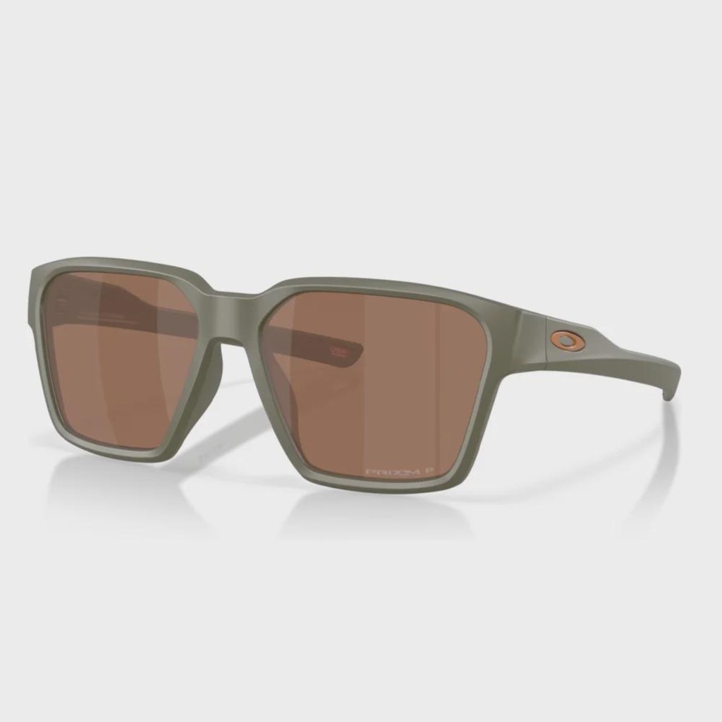 Óculos Unissex Oakley Briza Latitude Collection Prizm Tungsten Polarized Matte Moss