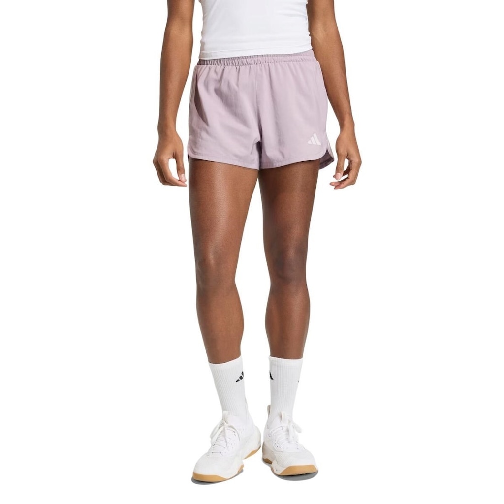 Short adidas de Malha Cintura Alta Pacer Workout Feminino