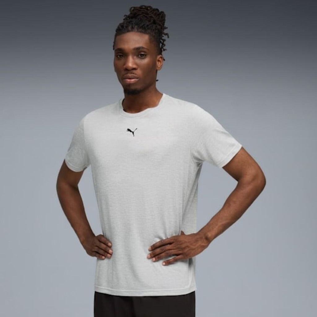 Imagem 3 do produto Camiseta Puma Essentials Heather Cat Tee Masculina