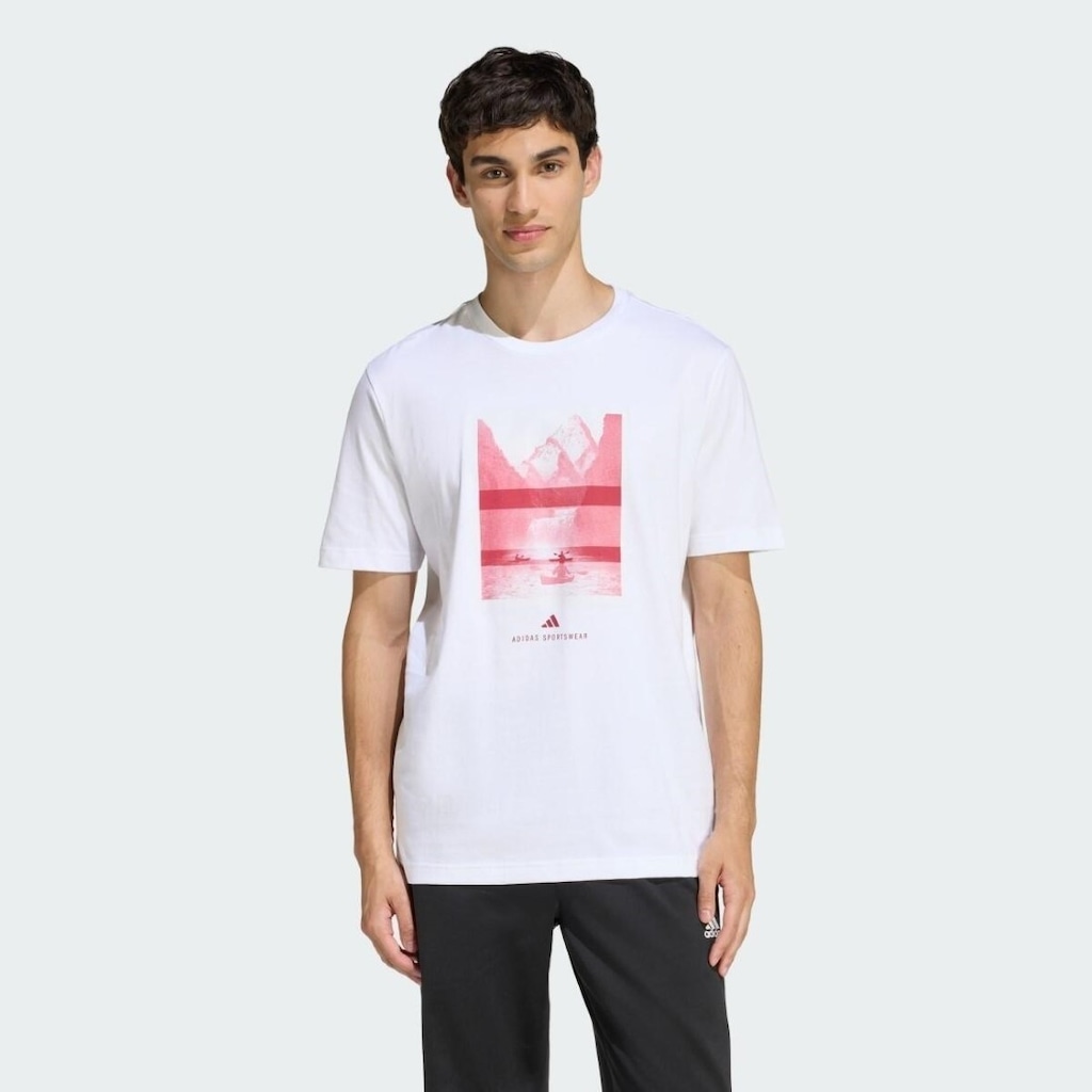 Imagem 2 do produto Camiseta Adidas Estampa Outdoor Kayaking Masculina