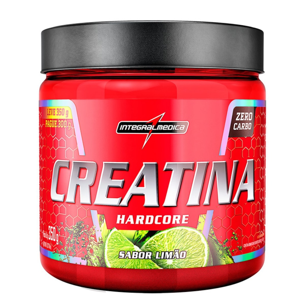 Creatina Hardcore Integralmédica com sabor 350g