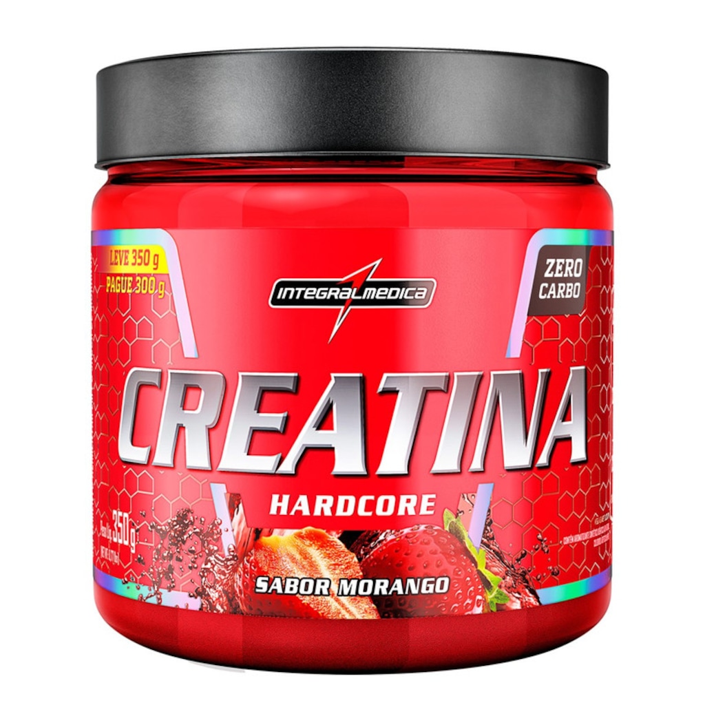 Creatina Hardcore Integralmédica com sabor 350g