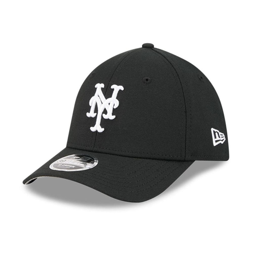 Boné Unissex New Era 39THIRTY M-Crown New York Mets MLB Aba Curva