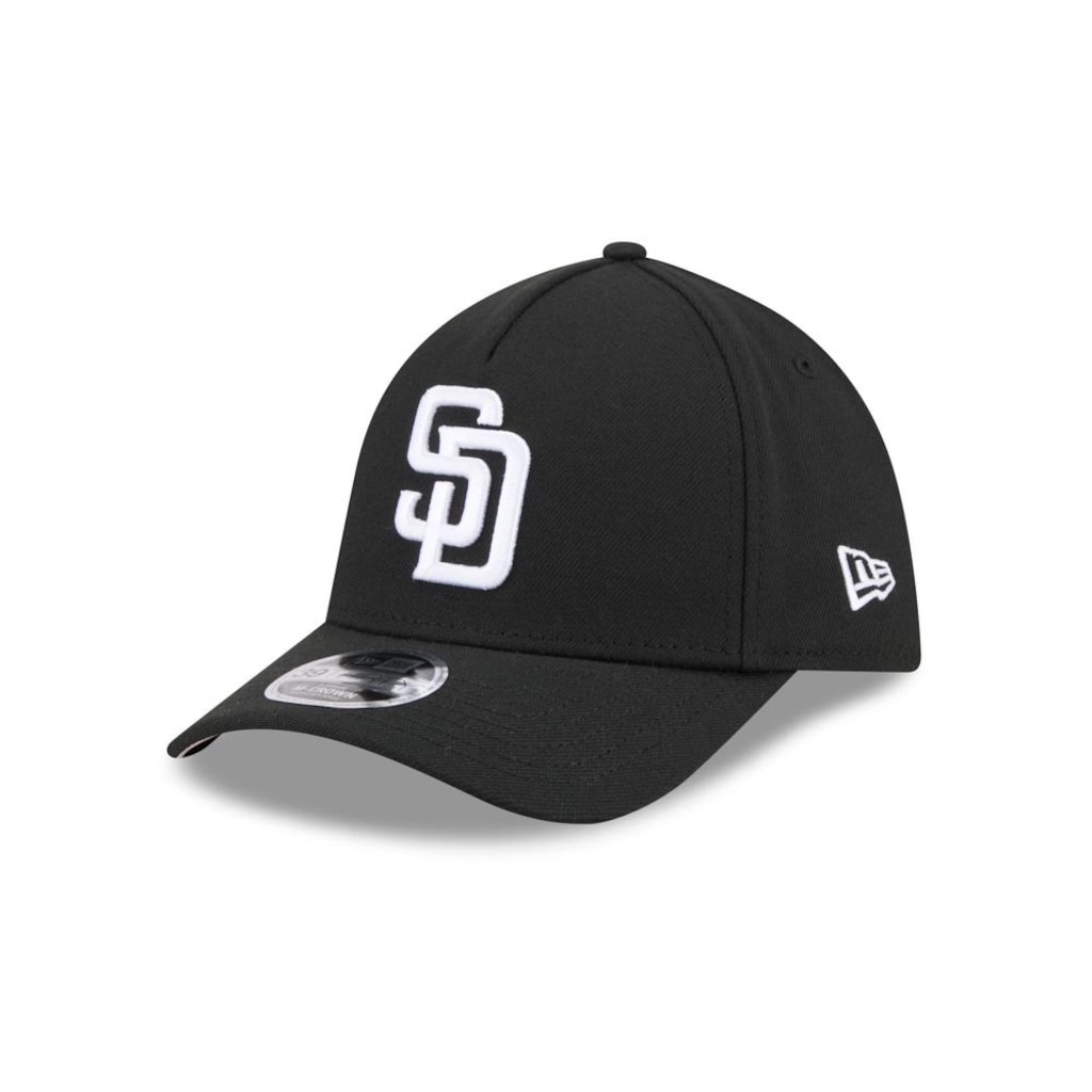 Boné Unissex New Era 39THIRTY M-Crown A-Frame San Diego Padres MLB Aba Curva