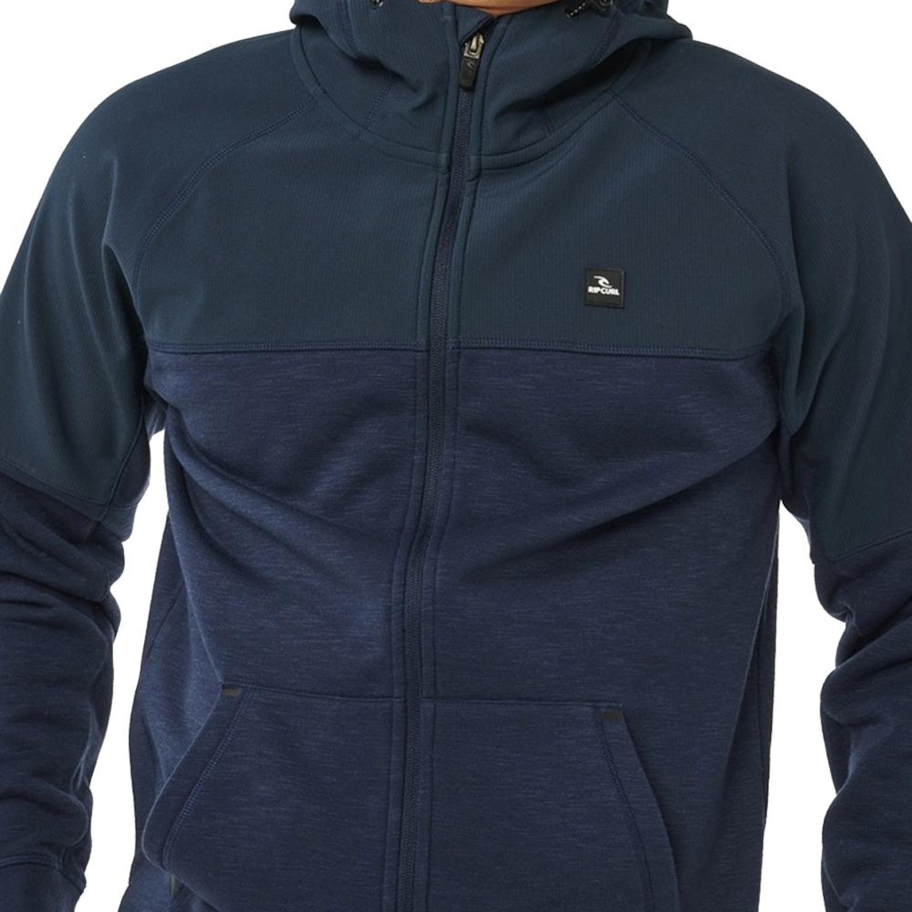 Imagem 3 do produto Jaqueta de Moletom com Capuz Rip Curl Aberto Anti Series Viral Zip Thru WT26 - Masculina