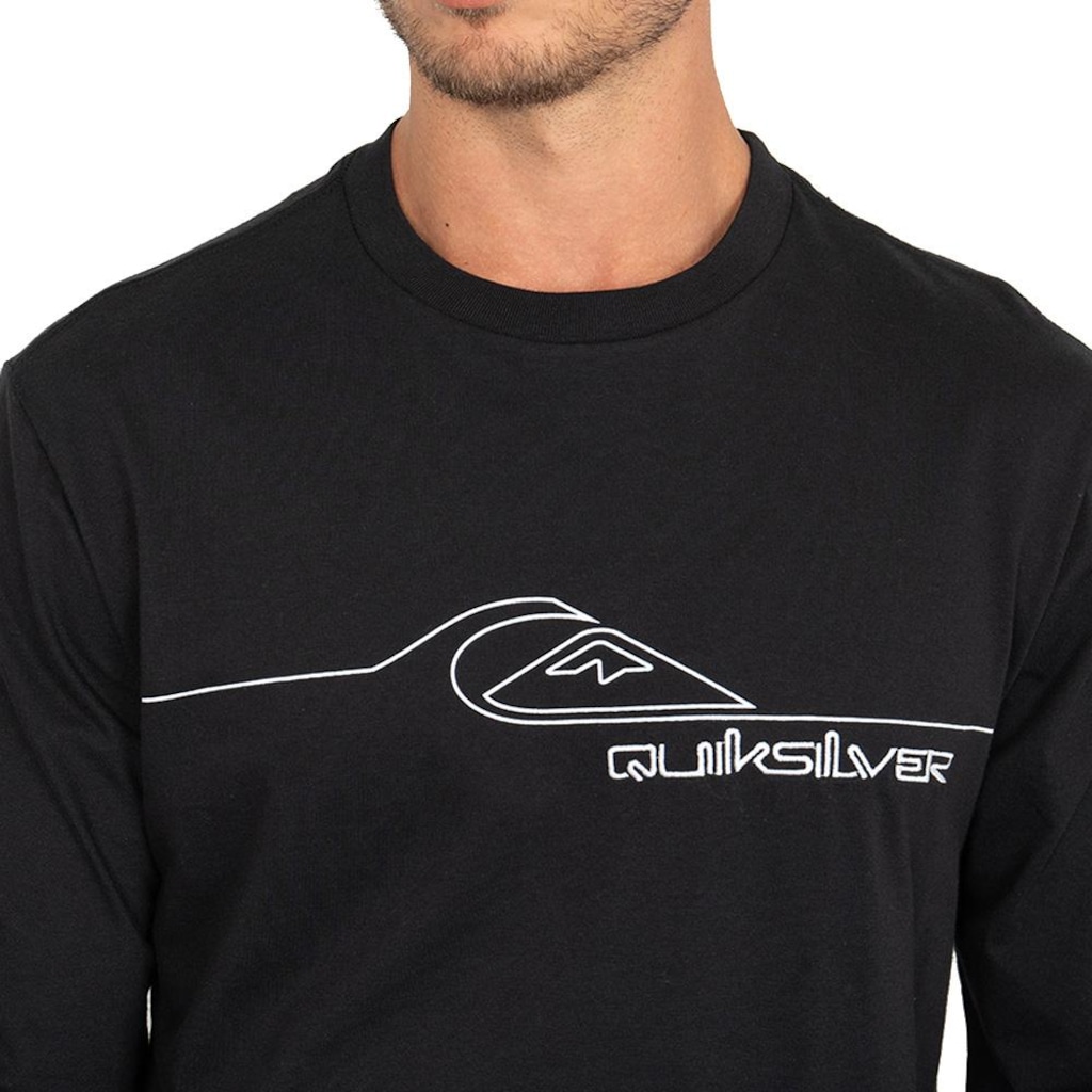 Imagem 3 do produto Camiseta Manga Longa Quiksilver New Lines - Masculina