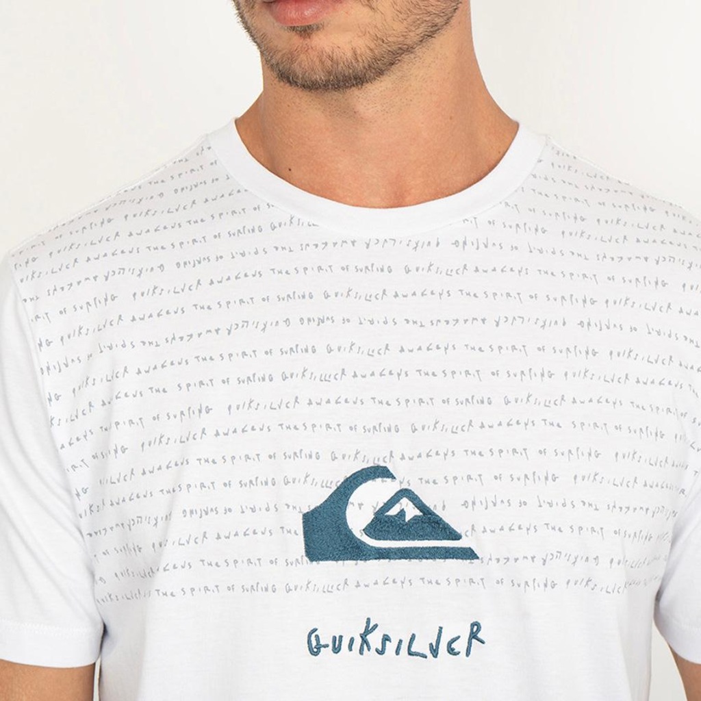 Imagem 3 do produto Camiseta Quiksilver Emb Quik Thoughts - Masculina