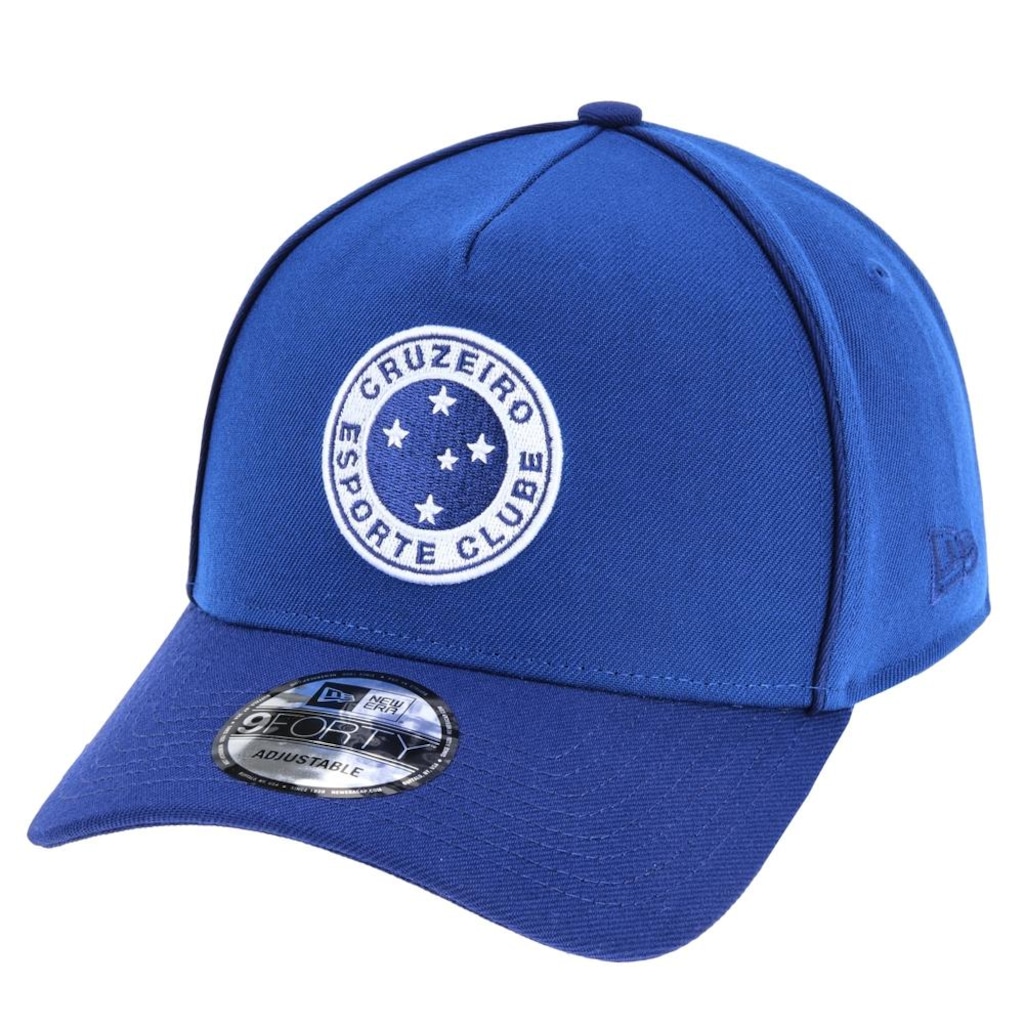 Boné Unissex do Cruzeiro New Era 9FORTY A-frame Aba Curva