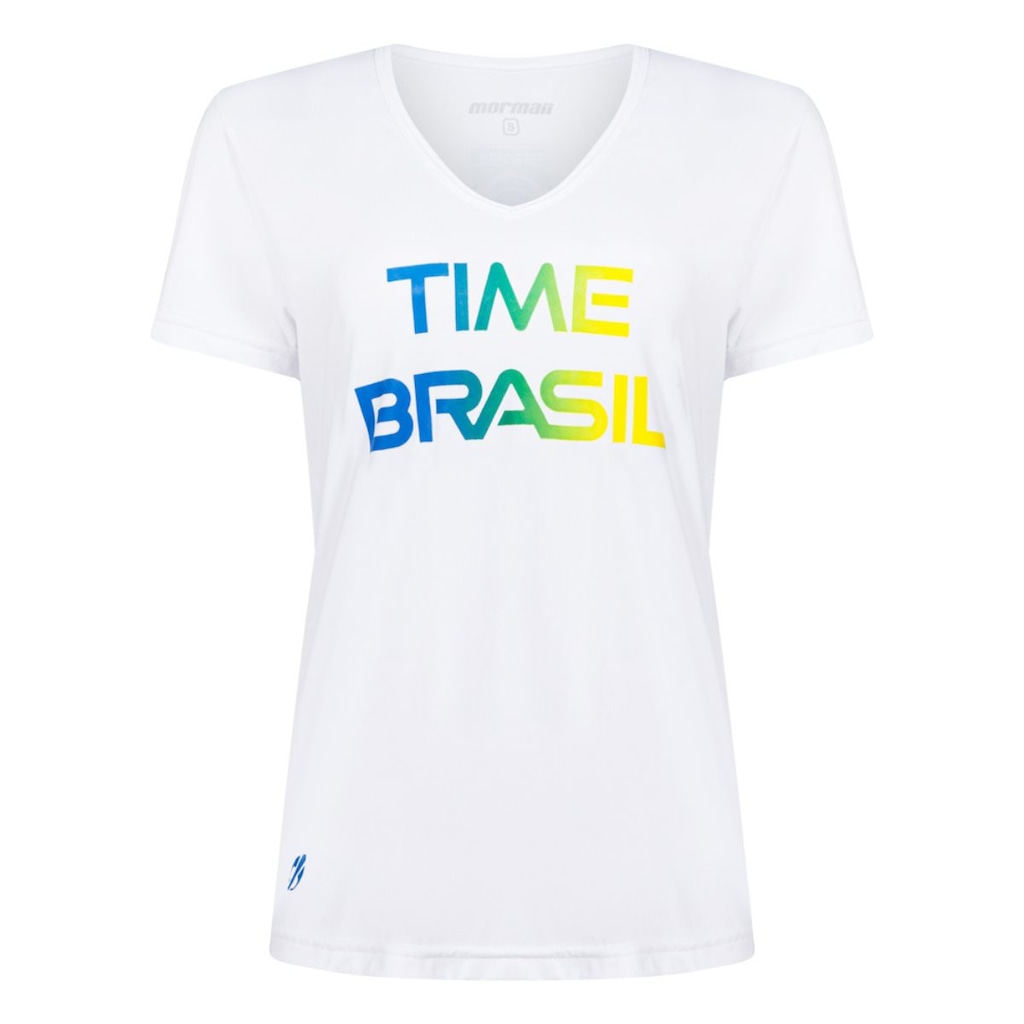 Camiseta do Brasil Manga Curta Mormaii - Feminina