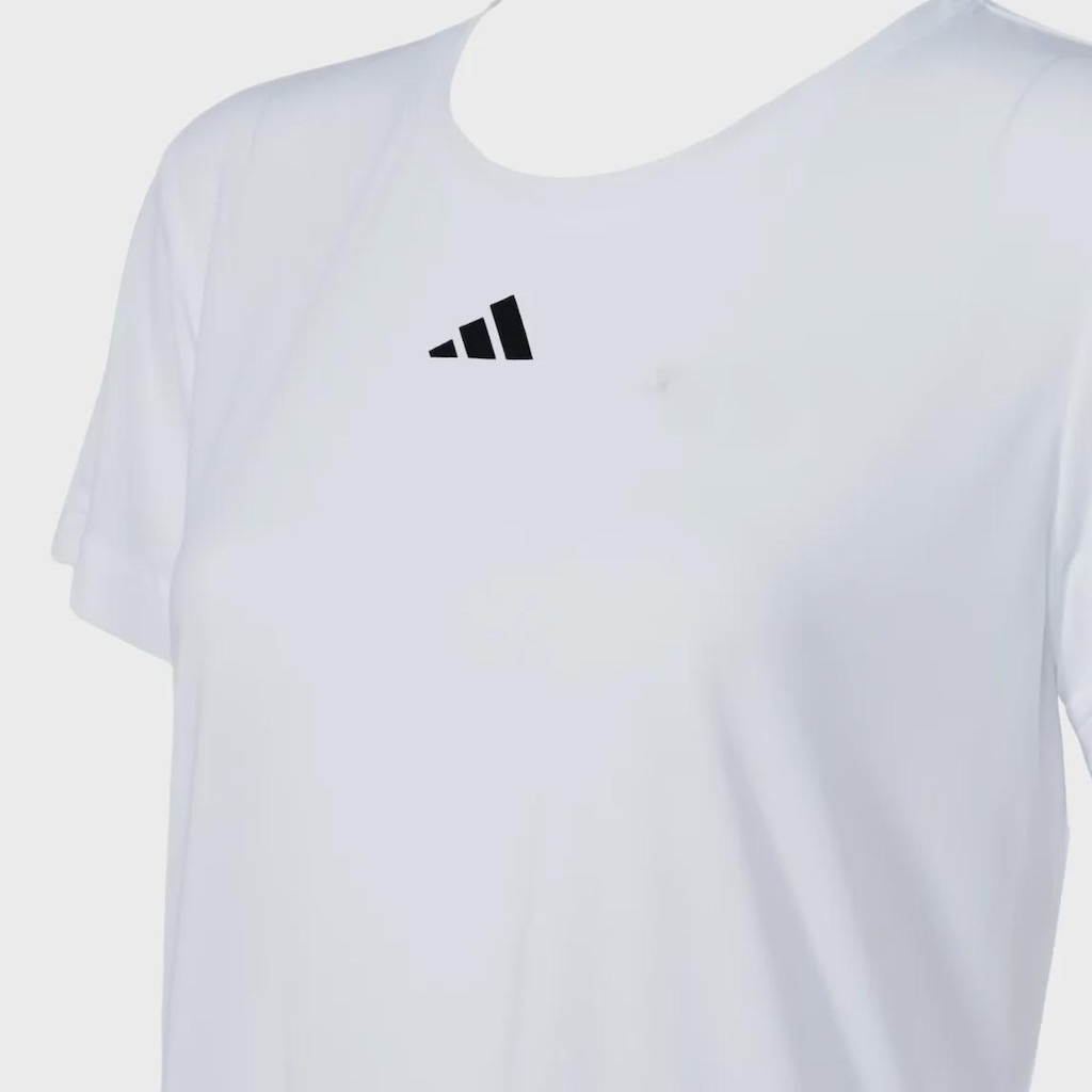 Imagem 2 do produto Camiseta adidas Own The Run 3 Listras - Feminina