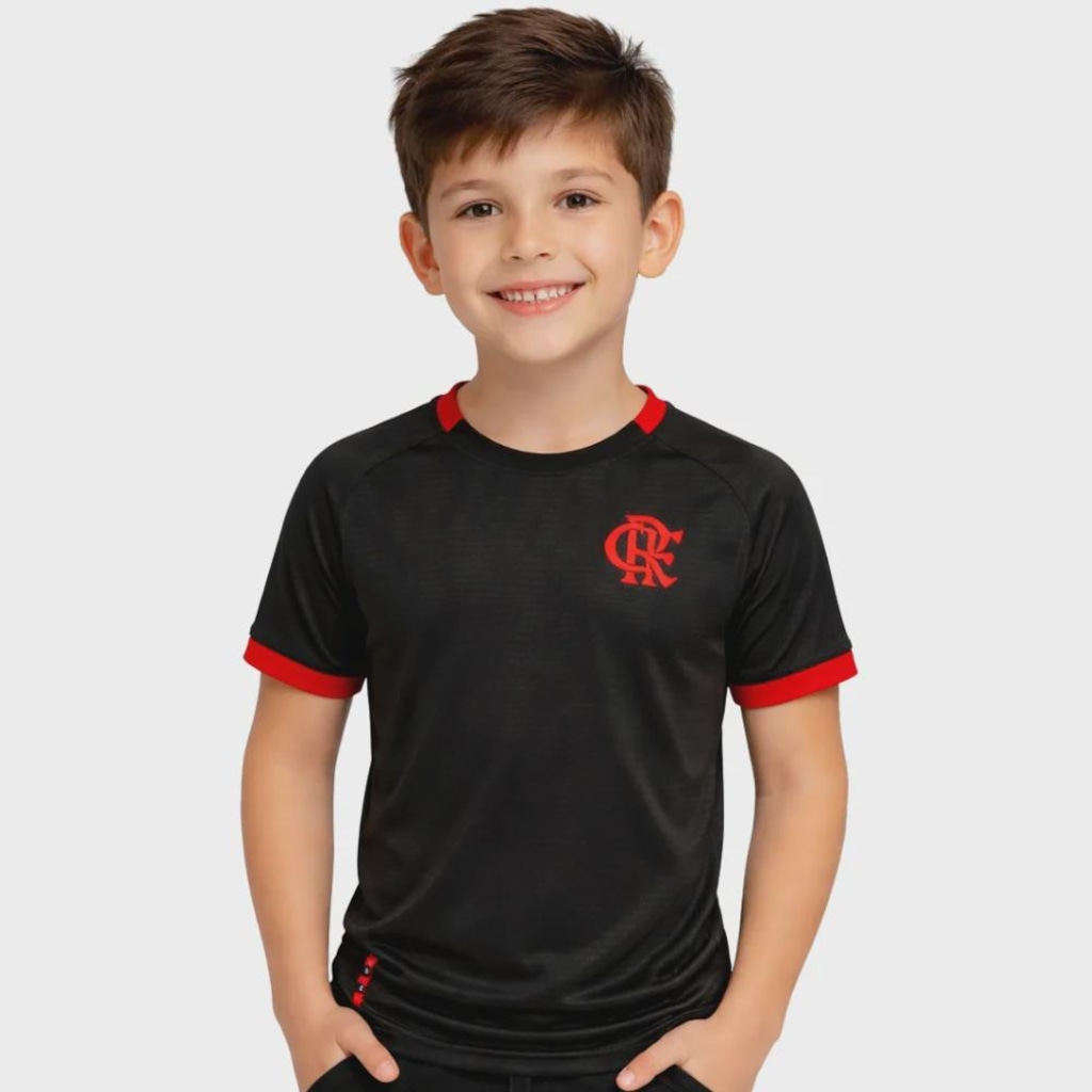 Camiseta Betel Flamengo Third Infantil - Masculina