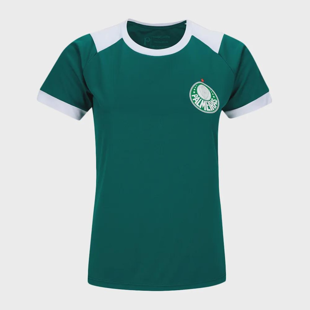 Camiseta Betel Palmeiras Alviverde Feminina