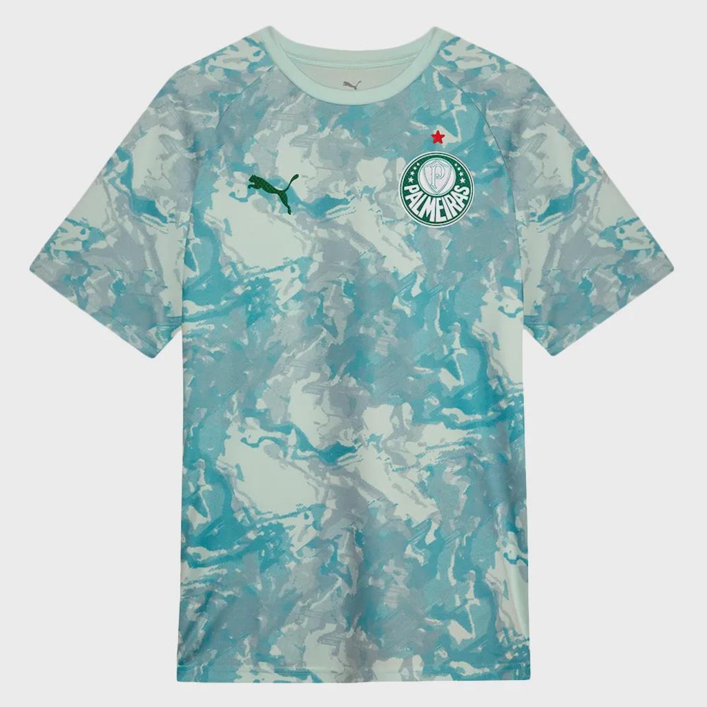 Camisa Pré-Jogo do Palmeiras 26/27 Puma Masculina