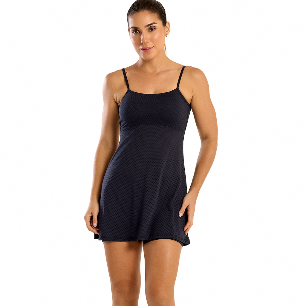 Vestido Tenista com Short SND Fitness Feminino