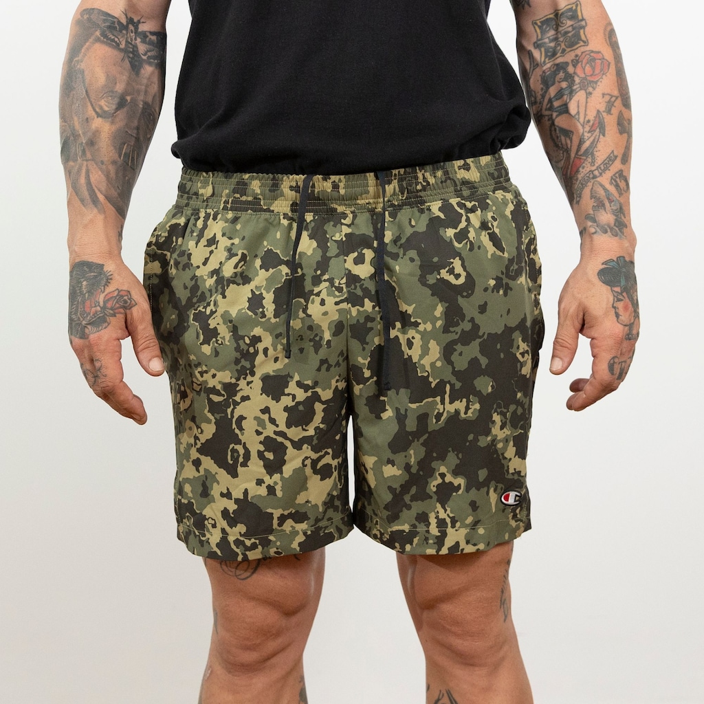 Short com Forro Champion 5-Inch Aop Mvp Short Masculino