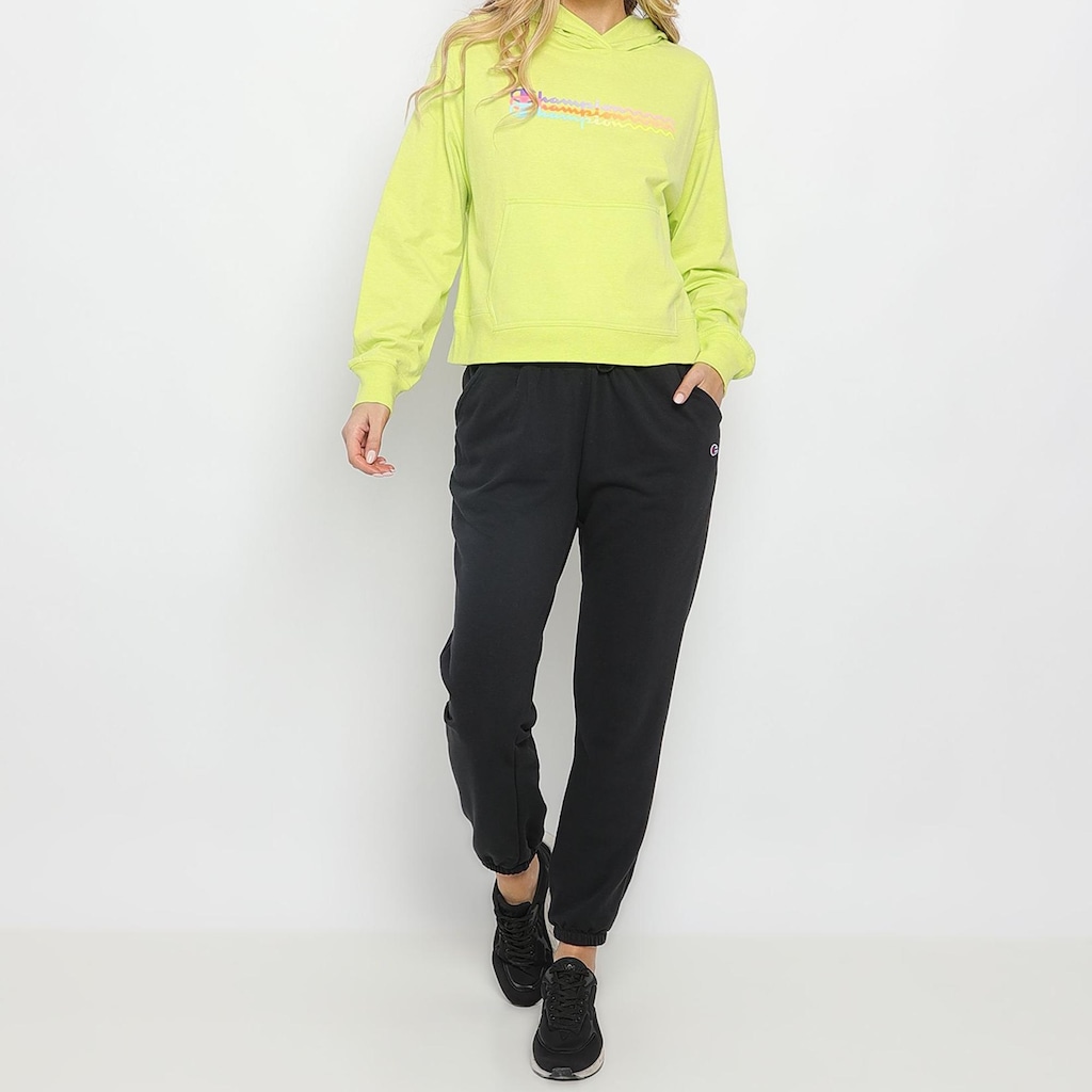 Moletom Capuz Fleece Champion Midweight Jersey Feminino