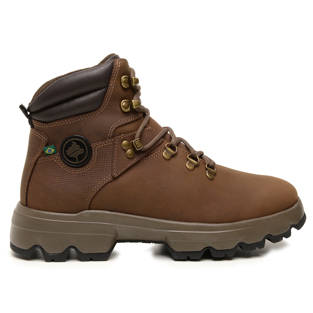 Bota Masculina Adventure Cano Longo Macboot Tempestade 02 Marrom