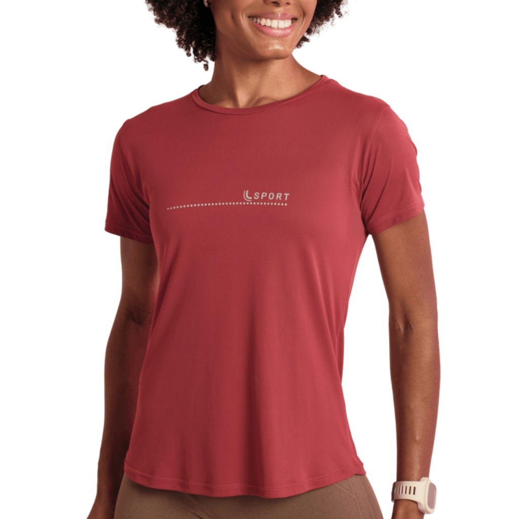 Camiseta Lupo Poliamida Básica - Feminina