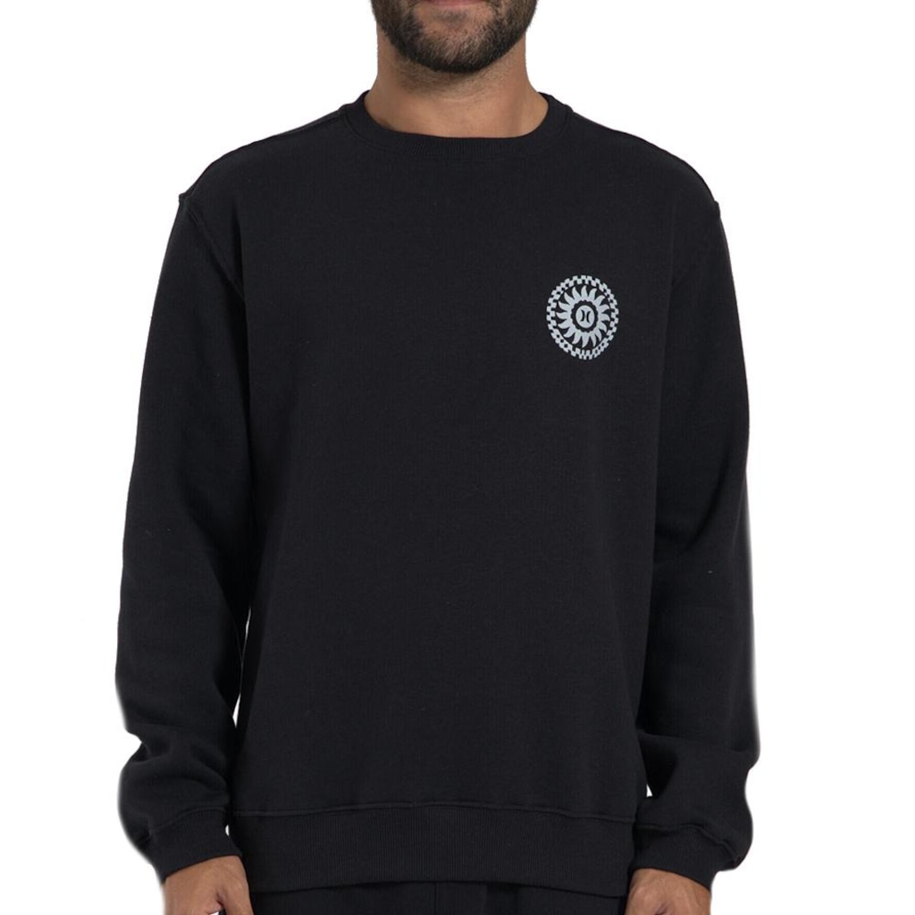 Blusão de Moletom Hurley Careca Empire - Masculino