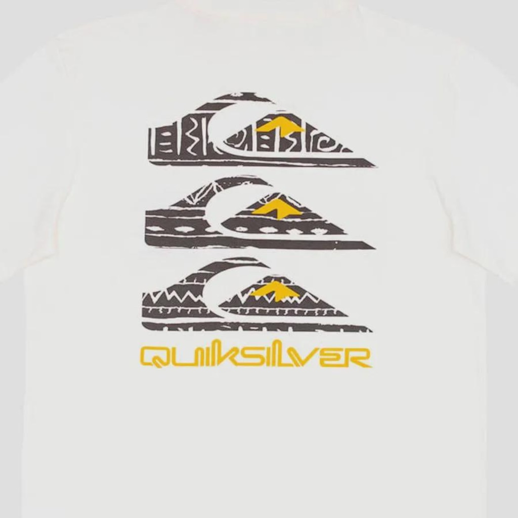 Imagem 4 do produto Camiseta Quiksilver Vertical Logos - Masculina