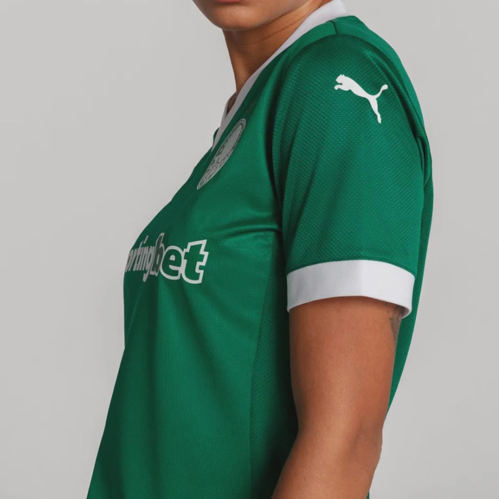 Imagem 3 do produto Camisa do Palmeiras I 2025 Jogador Puma Feminina