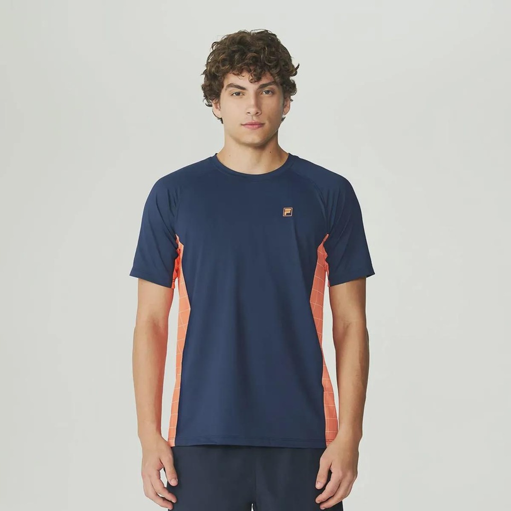 Camiseta Masculina Grid Match Fila
