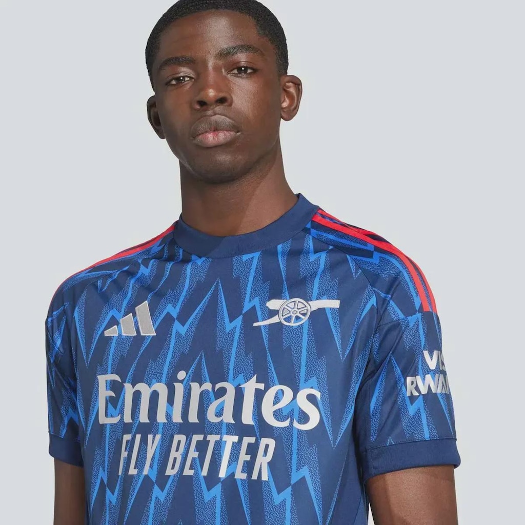 Camisa Arsenal Away 2026 9 G. Jesus adidas Masculina | Centauro