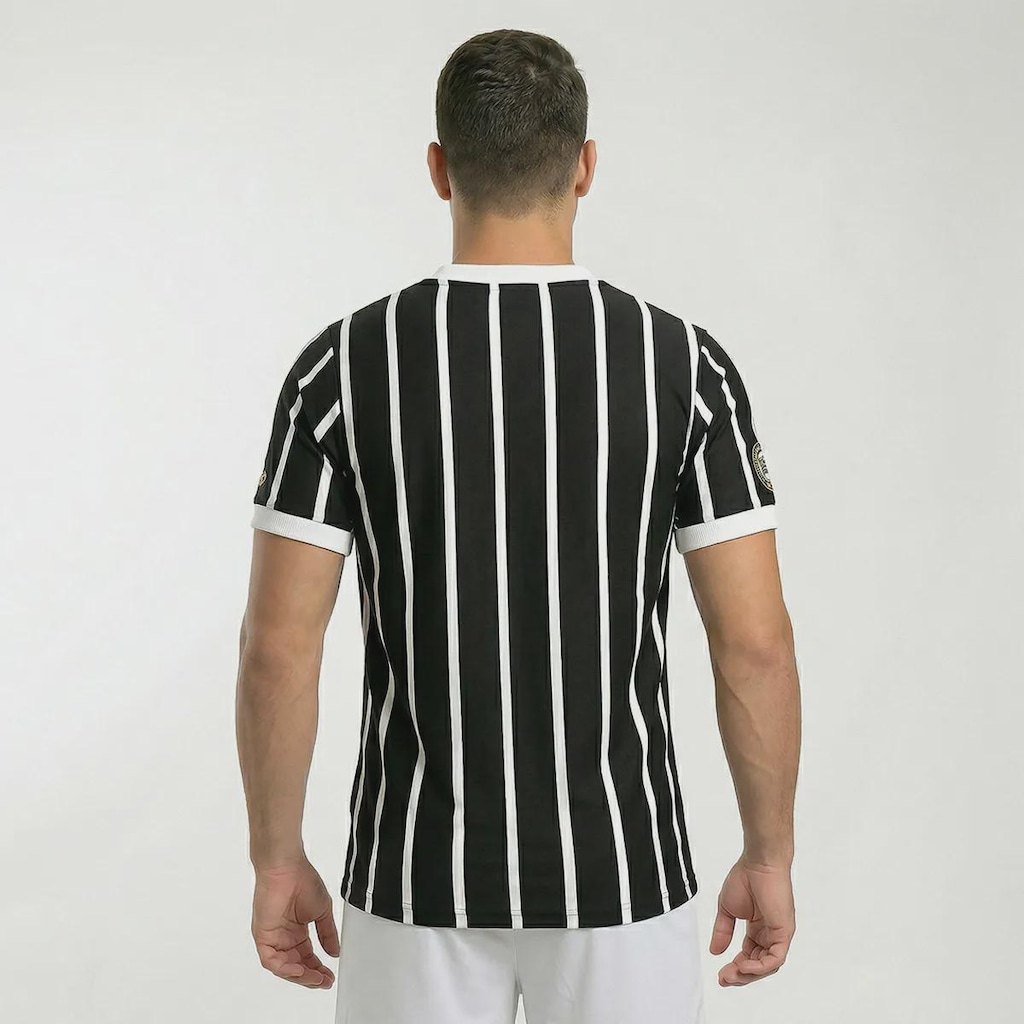 Imagem 3 do produto Camisa Corinthians Retrô 1910 Listrada FutFanatics Masculina