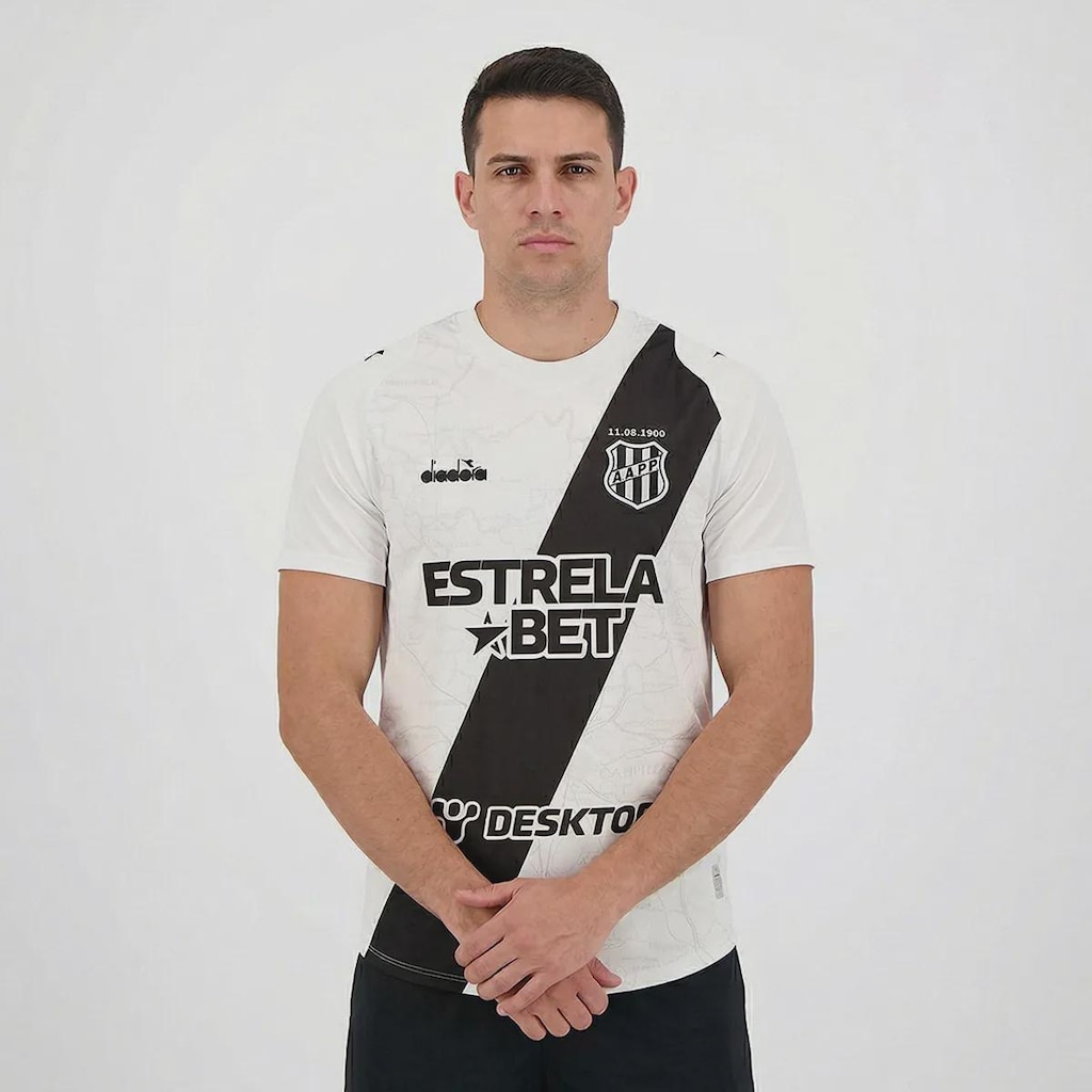 Camisa Ponte Preta I 2024 Diadora Masculina