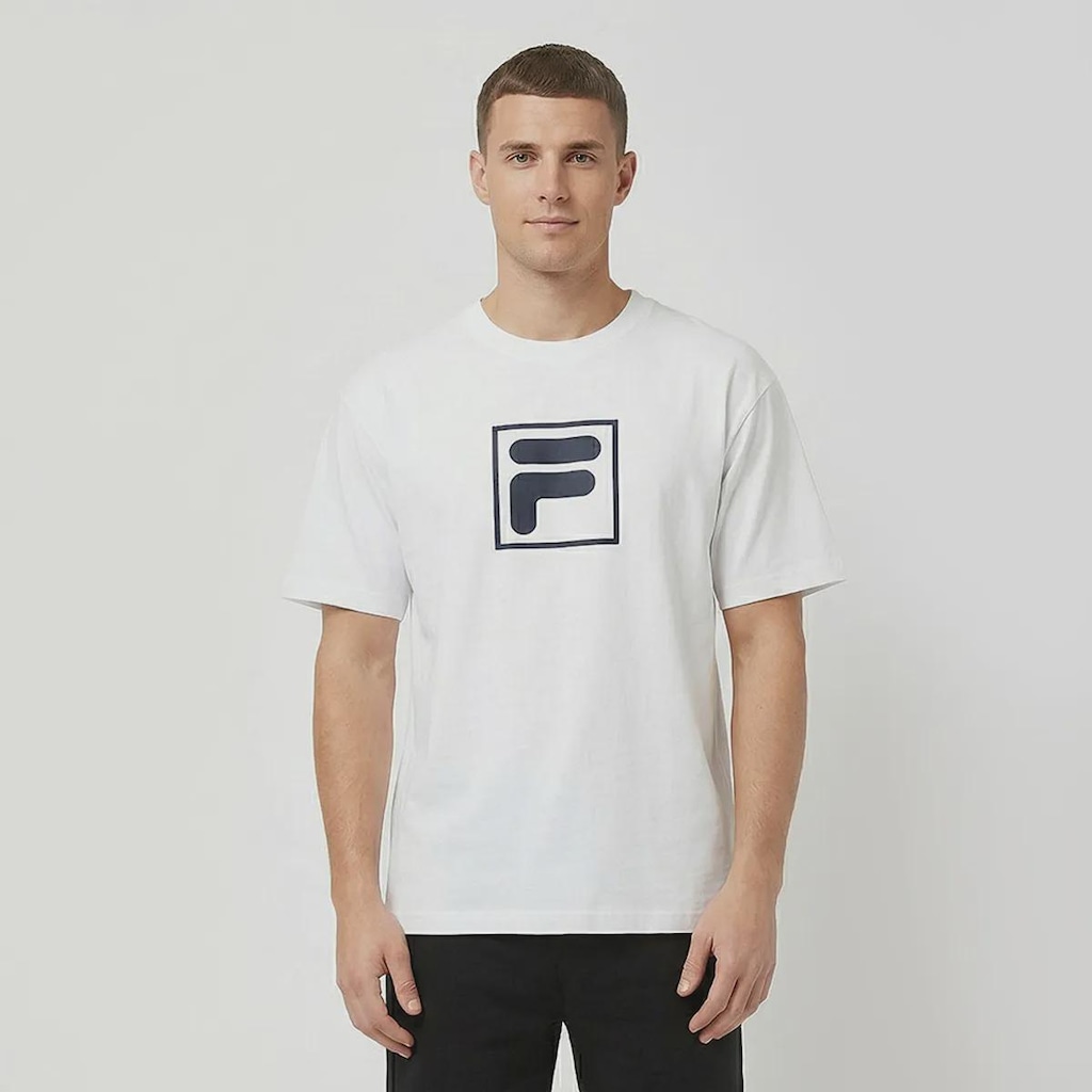 Camiseta Masculina Over Play To Win Graphic Fila