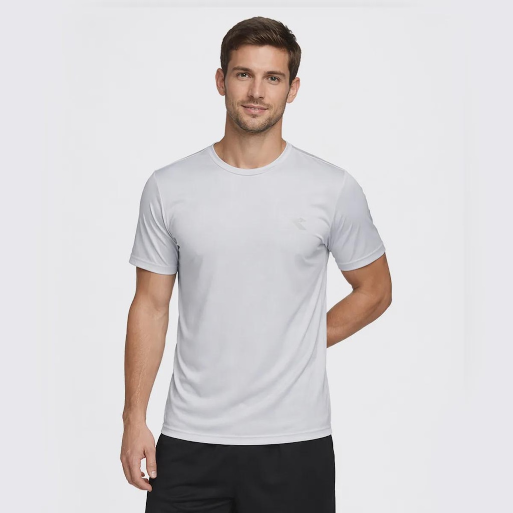 Camiseta Masculina Logo Diadora