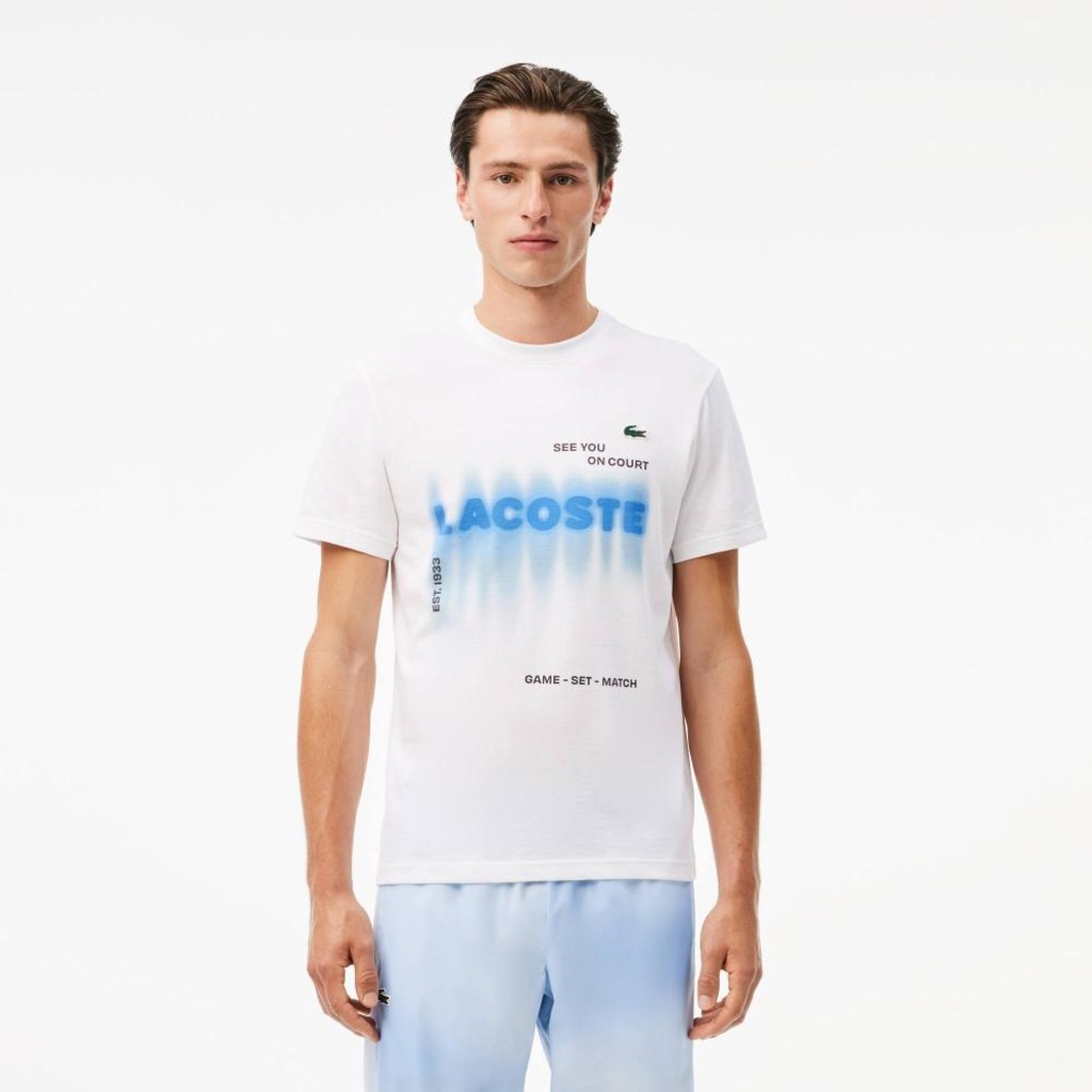 Camiseta Masculina Tennis x de Daniil Medvedev Lacoste