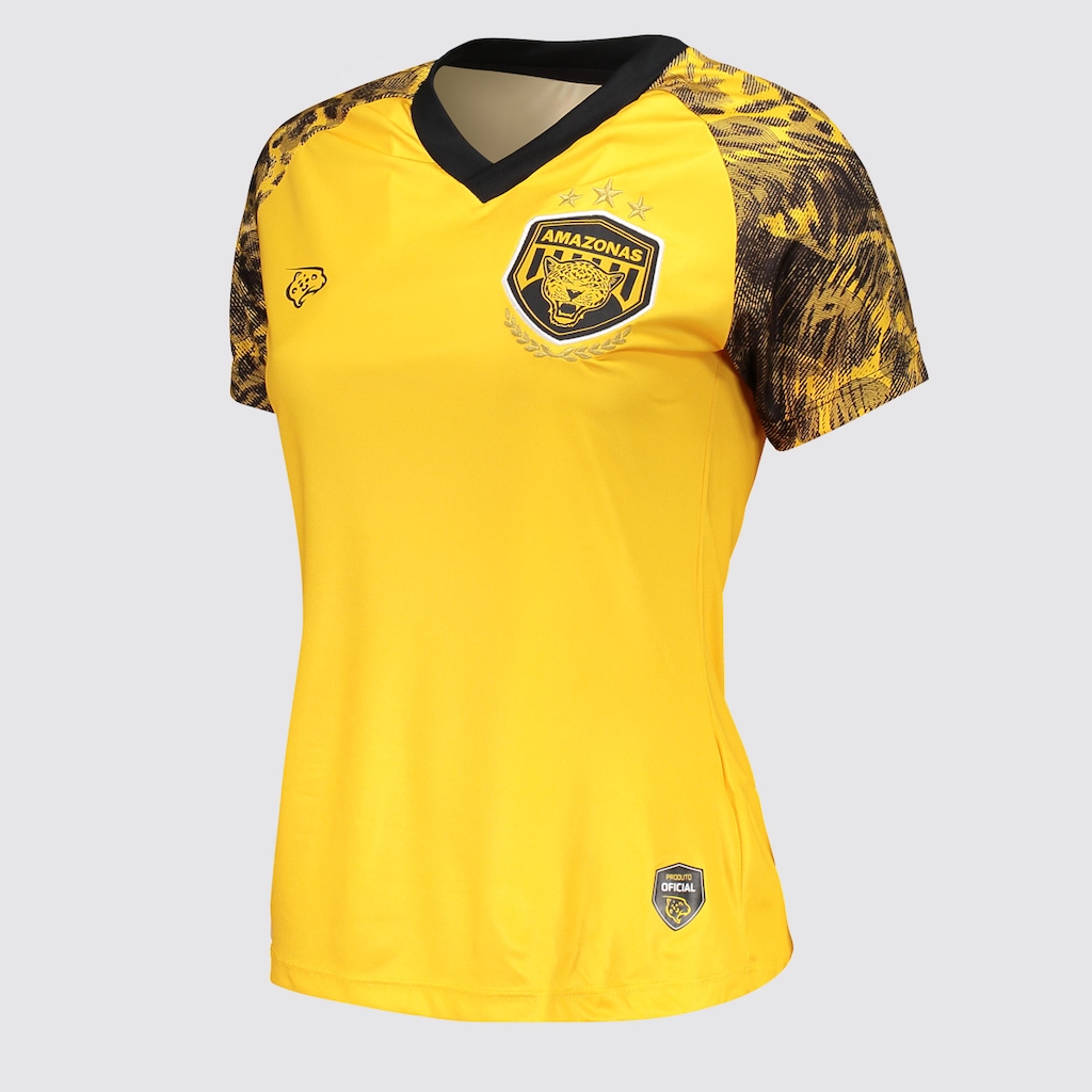 Imagem 2 do produto Camisa Onça Amazonas Treino Atleta 2025 FutFanatics Feminina