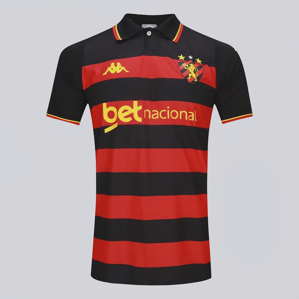 Camisa Sport Recife I 2026 Jogador Kappa Masculina