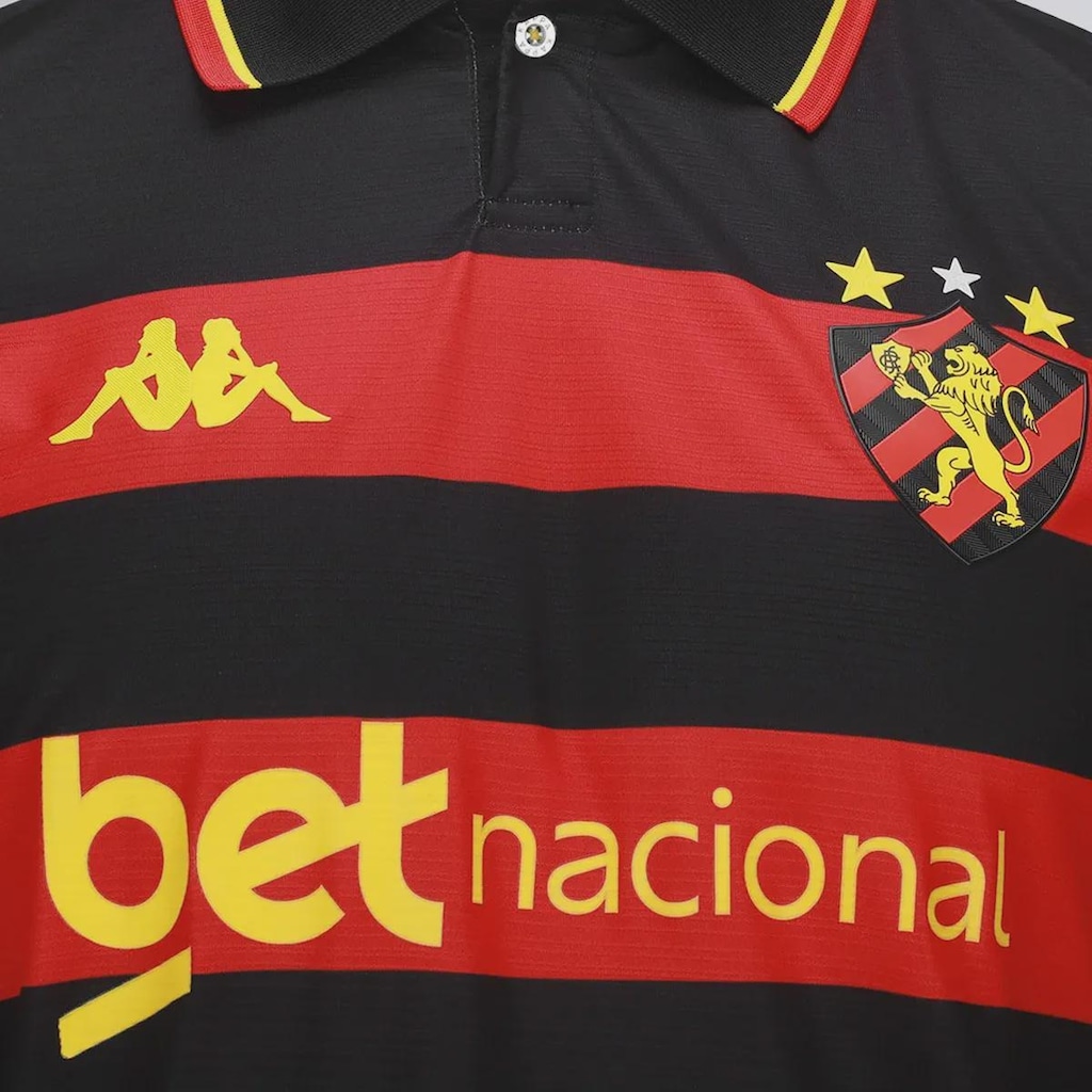 Imagem 3 do produto Camisa Sport Recife I 2026 Jogador Kappa Masculina