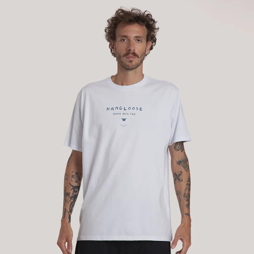 Camiseta Masculina Share It Hang Loose