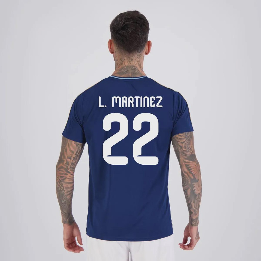 Camisa Argentina Tracks 22 L. Martinez FutFanatics Masculina