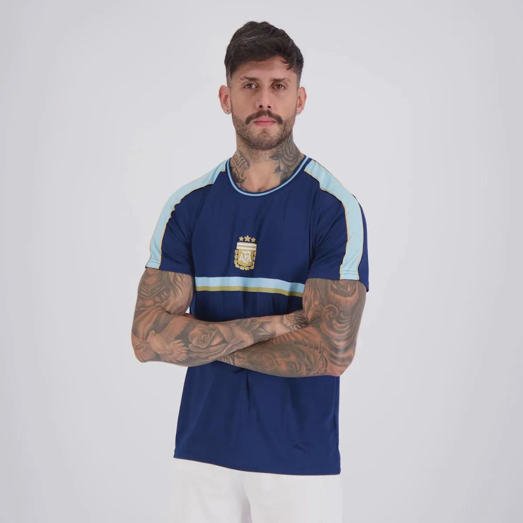 Imagem 4 do produto Camisa Argentina Tracks 22 L. Martinez FutFanatics Masculina