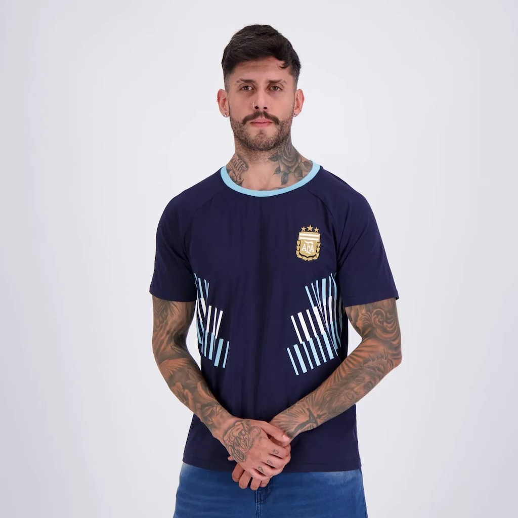 Imagem 4 do produto Camisa Argentina Ribbon FutFanatics Masculina
