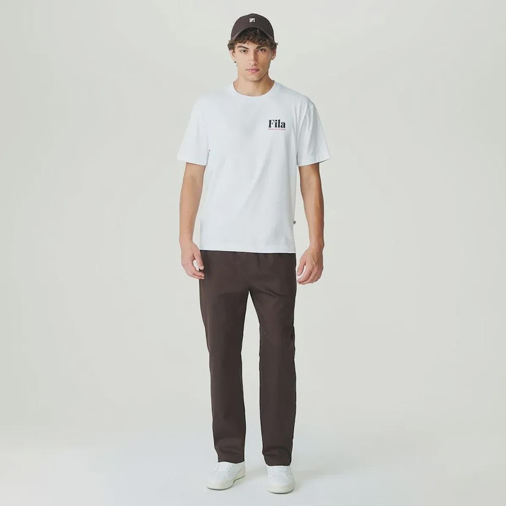 Camiseta Masculina Comfort Italia Graphic Fila