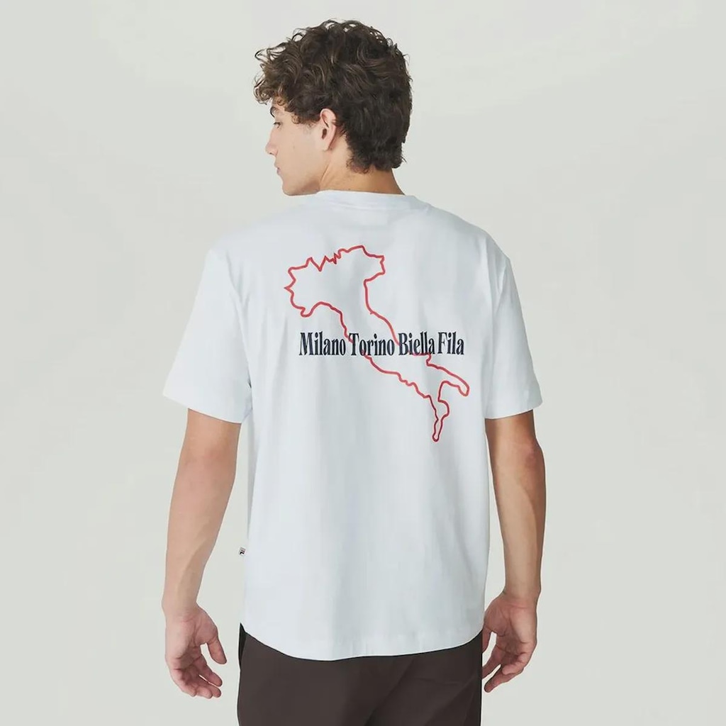 Imagem 2 do produto Camiseta Masculina Comfort Italia Graphic Fila