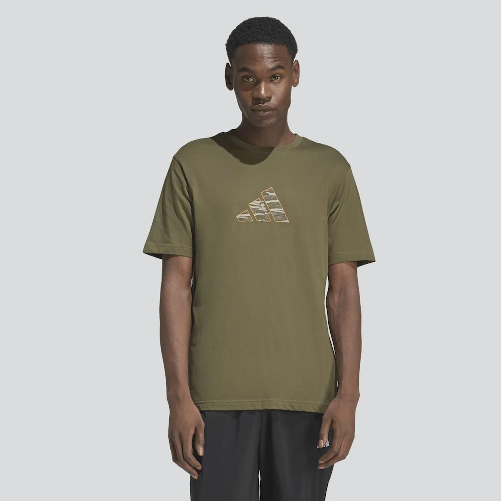 Camiseta Masculina Camo Explorer adidas