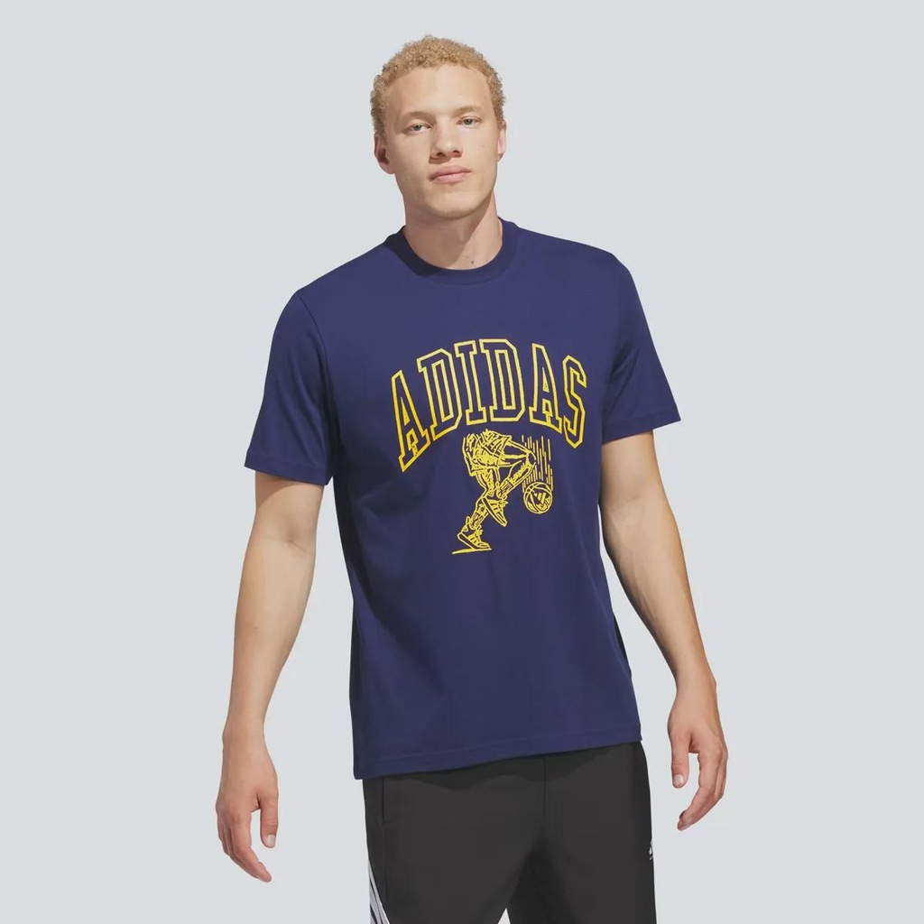 Camiseta Masculina Collegiate Dribbling adidas