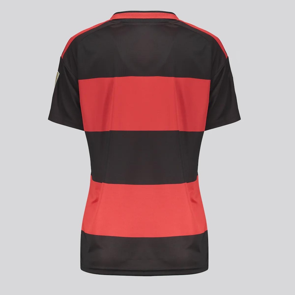 Imagem 3 do produto Camisa Flamengo I 2026 Campeão Libertadores 2025 adidas Feminina