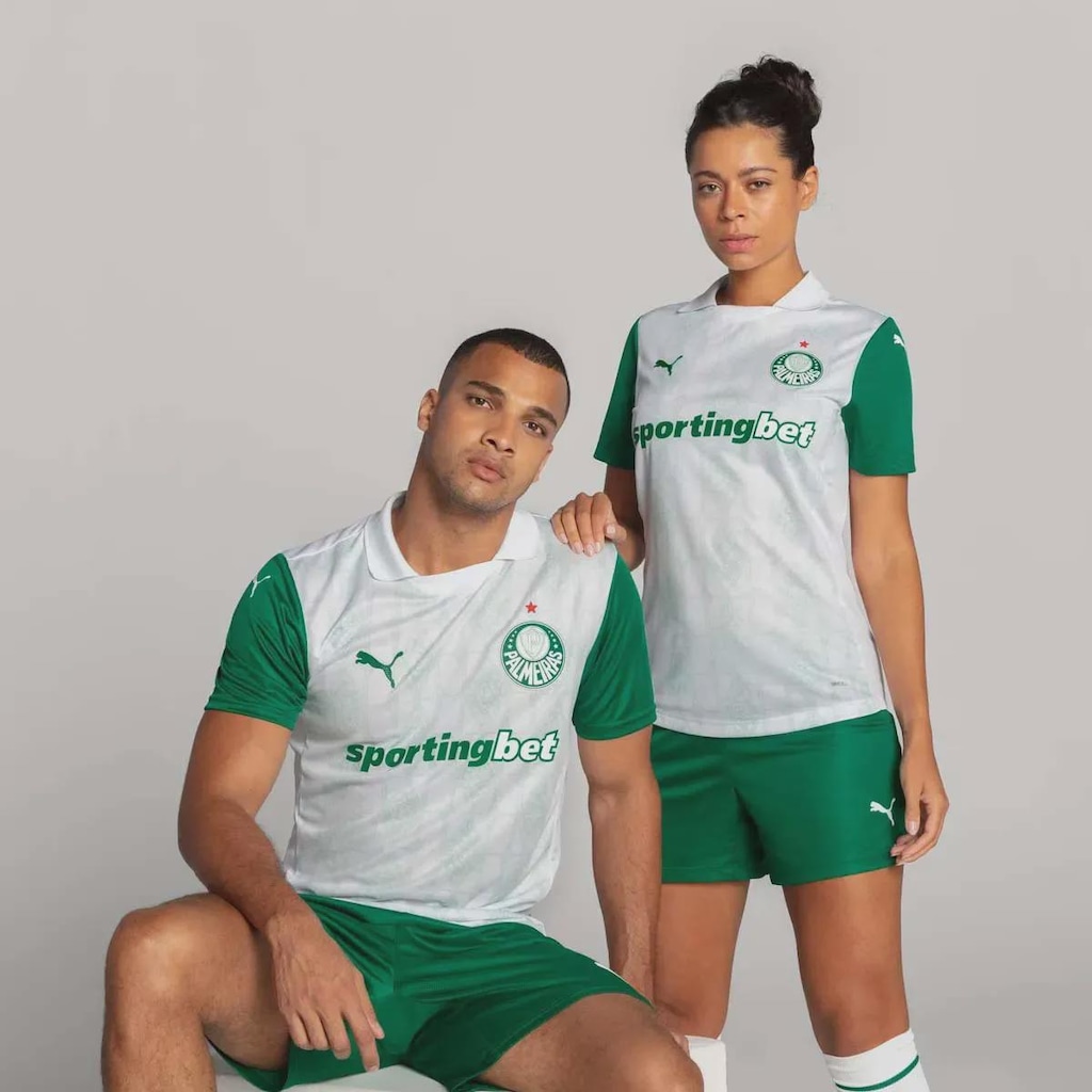 Imagem 2 do produto Camisa do Palmeiras II 2025 Jogador Com Patrocínio Puma Masculina